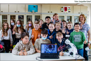 Das Bildungszentrum nutzt künftig digitale Mikroskope